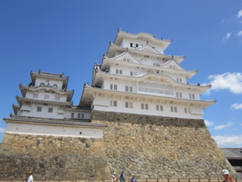 姫路城下から（大）.JPG